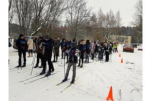 На лыжной трассе по ул. Тикоцкого ГУ «Первомайский ФОЦ» 24 и 25 января 2018г. прошли районные соревнования по лыжному спорту