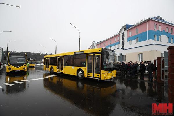 В Уручье открылось новое многофункциональное депо общественного транспорта