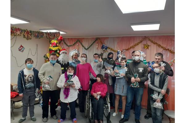 Праздничное мероприятие «Новогодняя карусель» состоялось в  ТЦСОН Первомайского района г.Минска