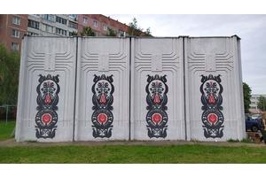 Ручная роспись украсит трансформаторные подстанции в Минске