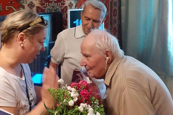 Участника Великой Отечественной войны  Буфетова Алексея Игнатьевича поздравили со 100–летием