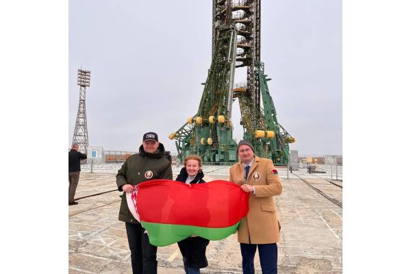 Представители Совета молодых ученых НАН Беларуси посетили пусковую площадку N1 космодрома Байконур