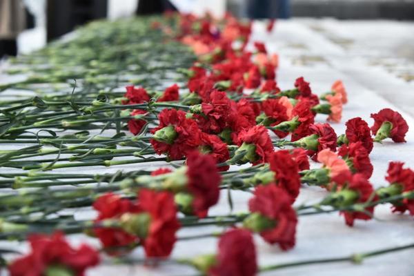 Молодежь Минска возложит цветы к братской могиле в парке Челюскинцев 25 августа