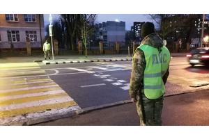 В Минске продолжается акция «Пешеход». Кто помогает ГАИ контролировать выполнение ПДД на улицах